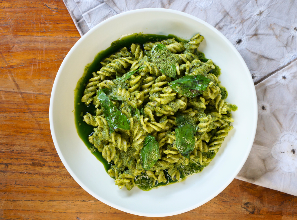 Kale Pesto Pasta