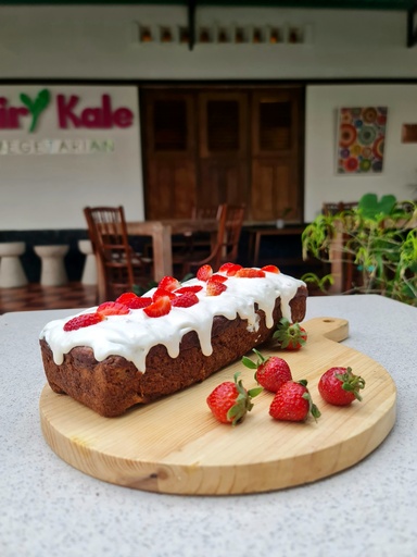 Strawberry Shortcake Banana Bread 